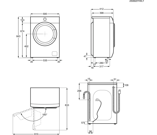 Pralka Electrolux EWS6406BP SensiCare 600 Slim 6kg 1000obr SensiCare SoftPlus Eco TimeManager - 1363945 - zdjęcie 5